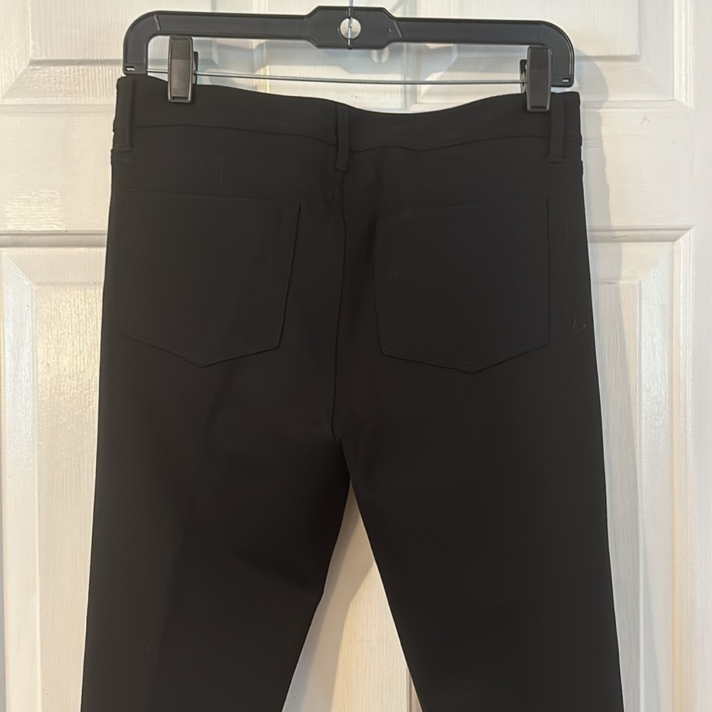 Women’s PAIGE Melissa Ponte Metallic-Stripe Midrise
Skinny Leggings Size 29 - Picture 8 of 11